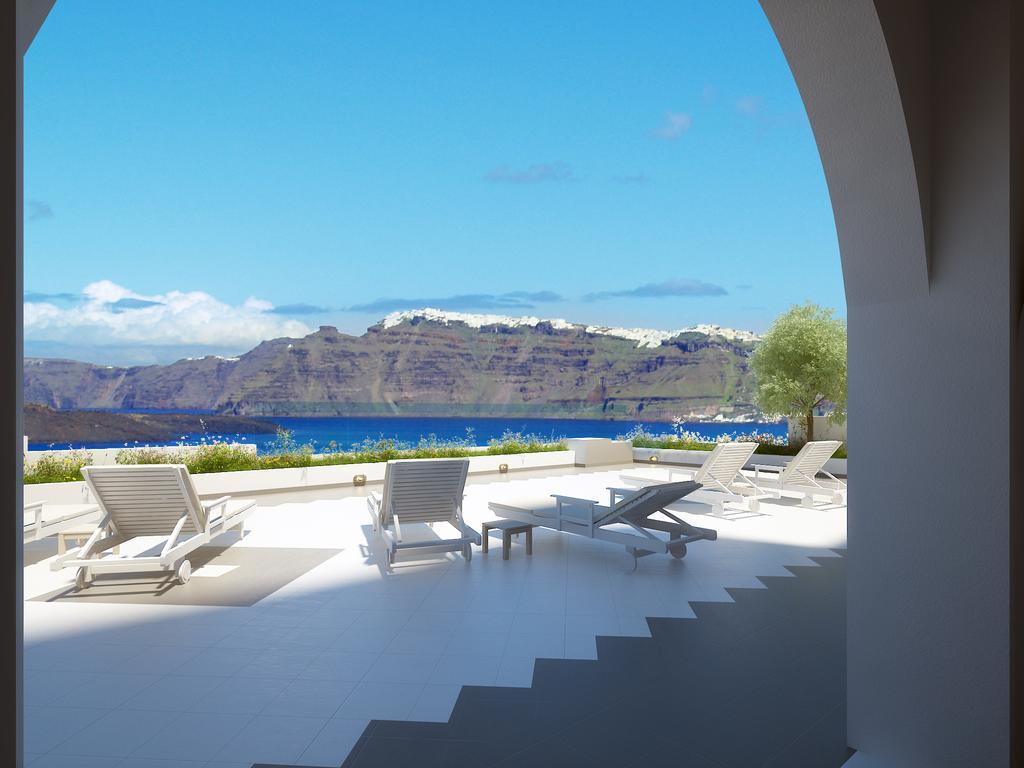 Acrothea Suites And Villas - Akrotiri Caldera - Santorini Bagian luar foto